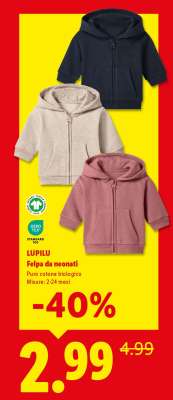 LUPILU Felpa da neonati