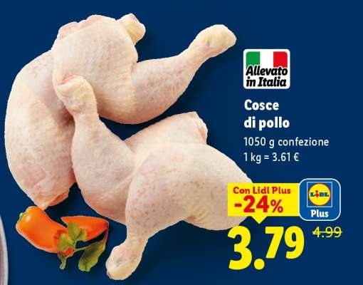 Cosce di pollo