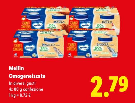 Mellin Omogeneizzato