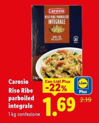 Carosio Riso Ribe parboiled integrale