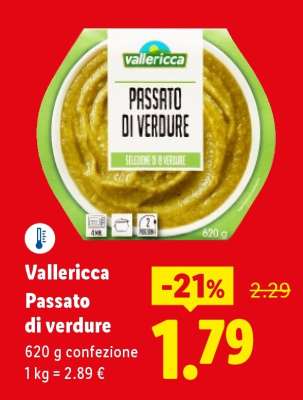 Vallericca Passato di verdure