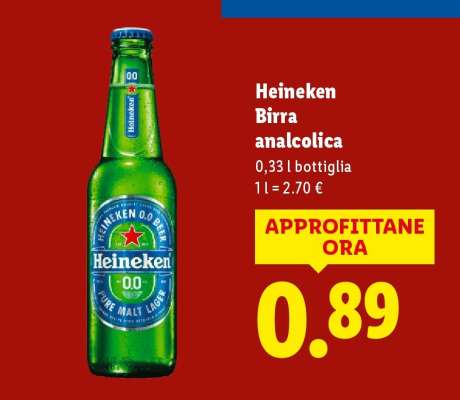 Heineken Birra analcolica