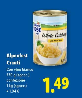 Alpenfest Crauti