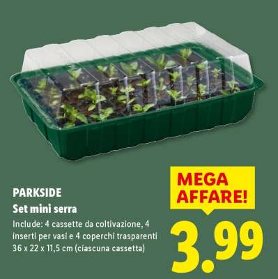 PARKSIDE Set mini serra