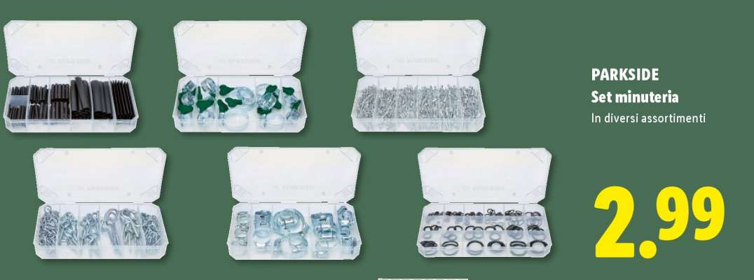 PARKSIDE Set minuteria