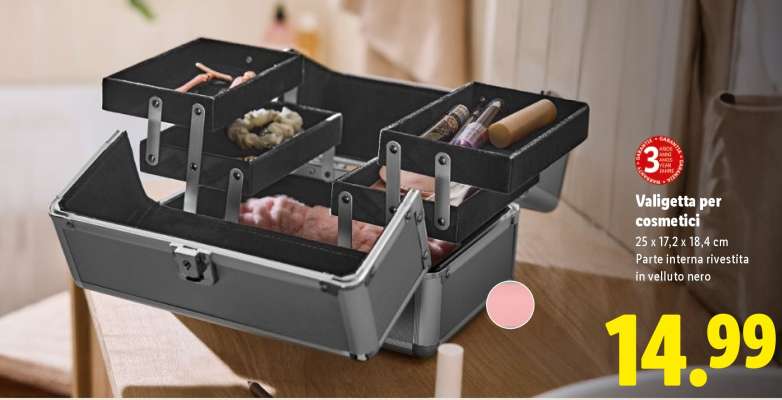 Valigetta per cosmetici