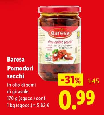 Baresa Pomodori secchi