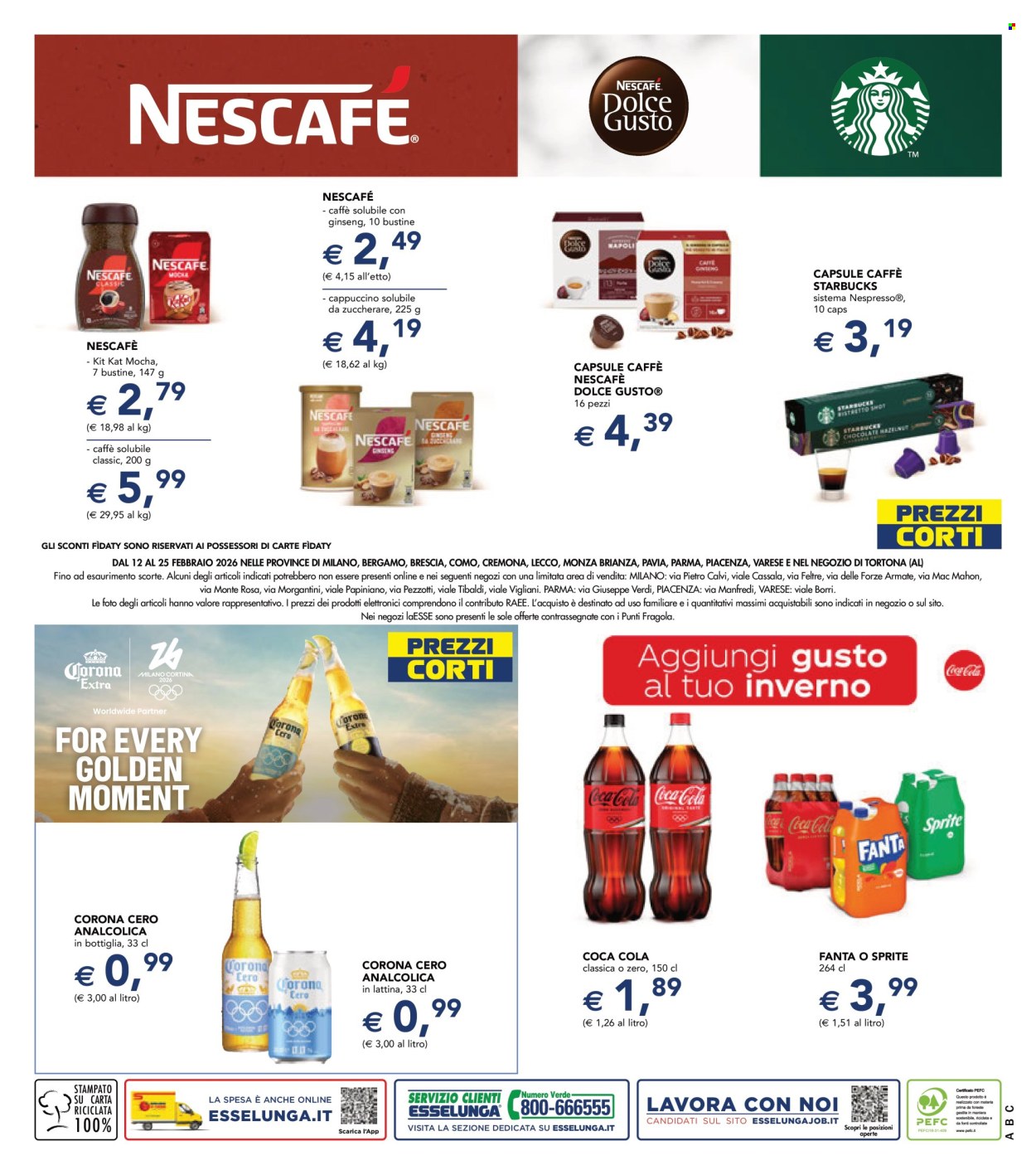 Volantino Esselunga - 12/2/2026 - 25/2/2026. Pagina 28