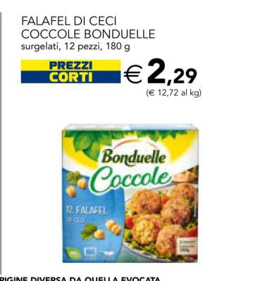 FALAFEL DI CECI COCCOLE BONDUELLE