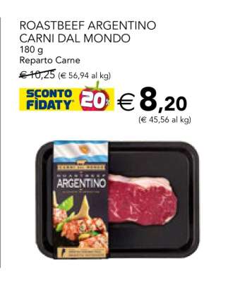 ROASTBEEF ARGENTINO CARNI DAL MONDO