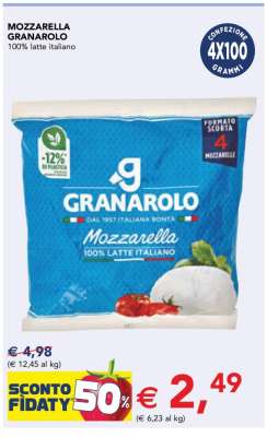 MOZZARELLA GRANAROLO
