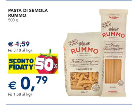 PASTA DI SEMOLA RUMMO