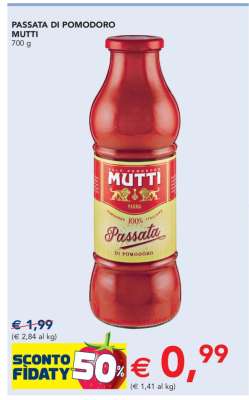 PASSATA DI POMODORO MUTTI