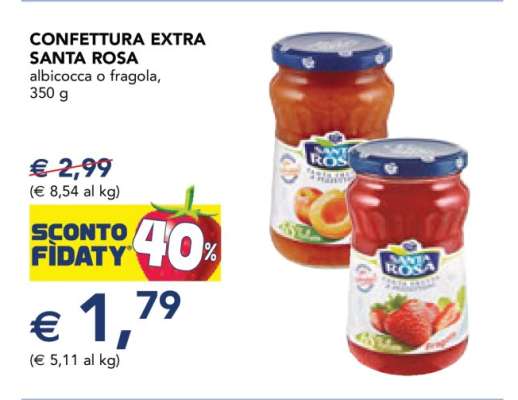 Confettura Extra Santa Rosa