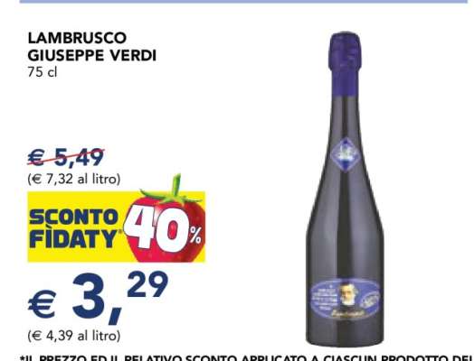 LAMBRUSCO GIUSEPPE VERDI