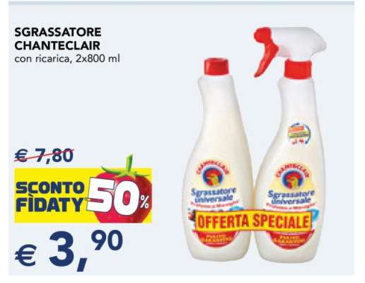 Sgrassatore Chanteclair