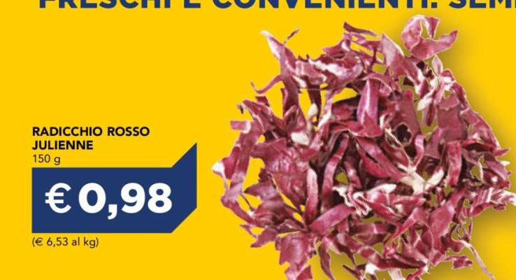 RADICCHIO ROSSO JULIENNE