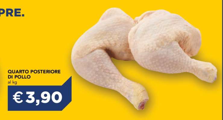 Quarto posteriore di pollo