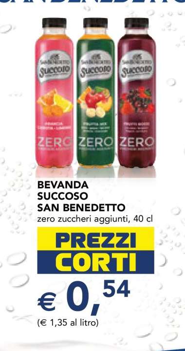 BEVANDA SUCCOSO SAN BENEDETTO