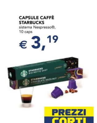 CAPSULE CAFFÈ STARBUCKS