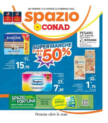 Volantino Spazio Conad - 13/2/2026 - 26/2/2026.
