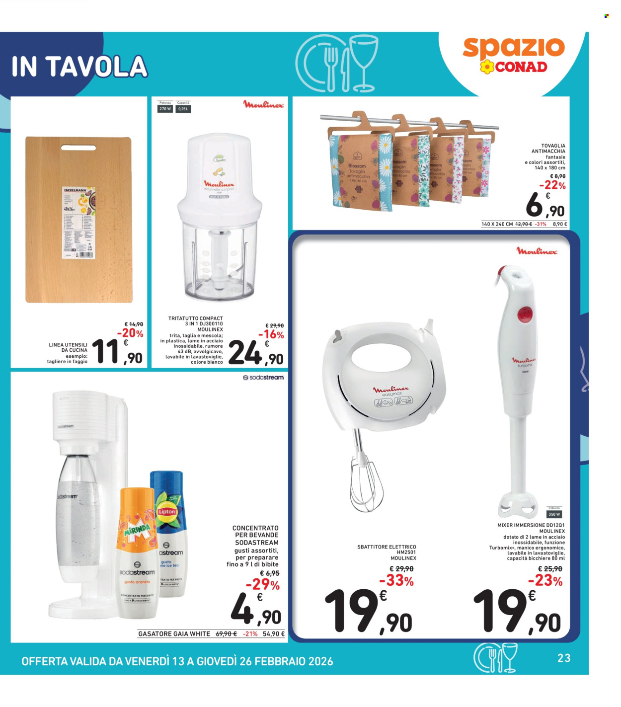 Volantino Spazio Conad - 13/2/2026 - 26/2/2026. Pagina 23