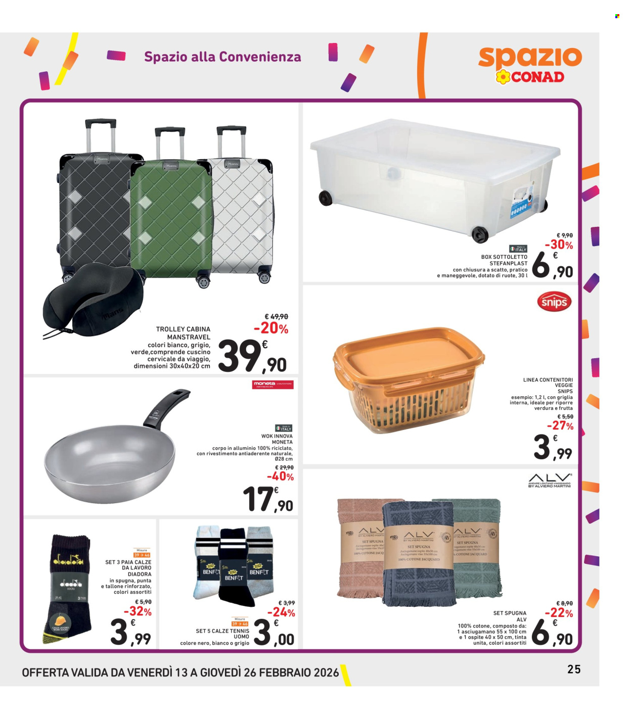 Volantino Spazio Conad - 13/2/2026 - 26/2/2026. Pagina 25