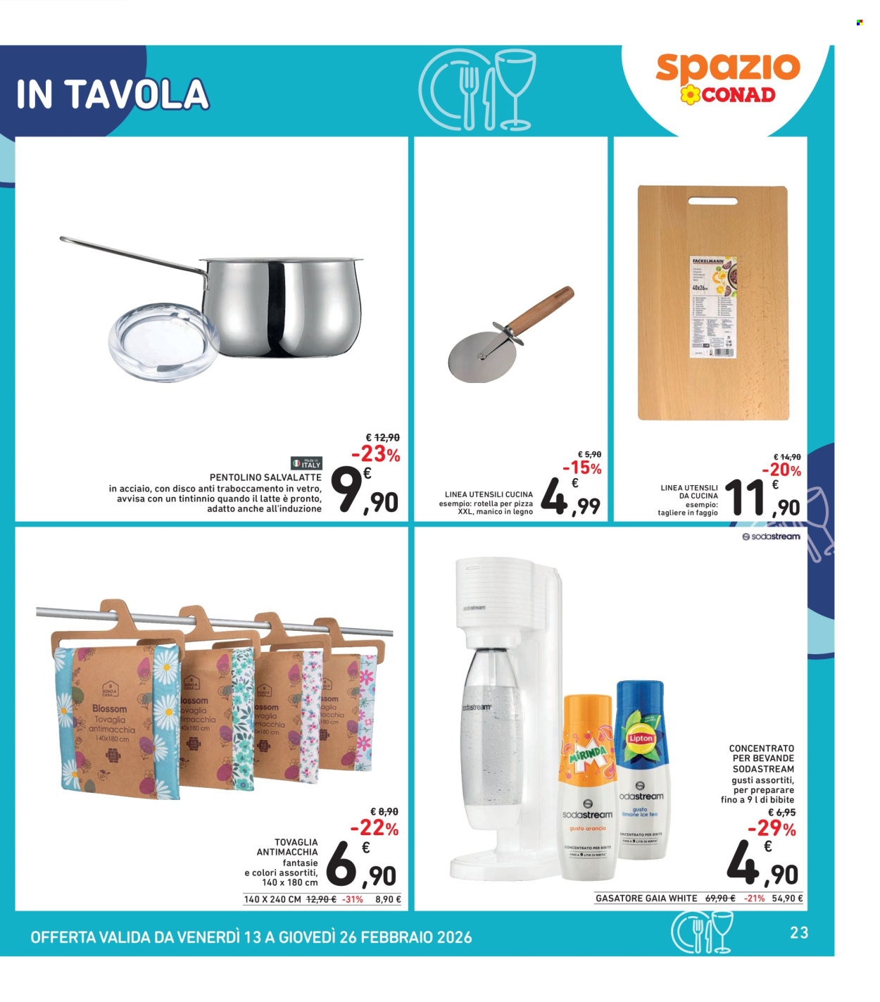 Volantino Spazio Conad - 13/2/2026 - 26/2/2026. Pagina 23