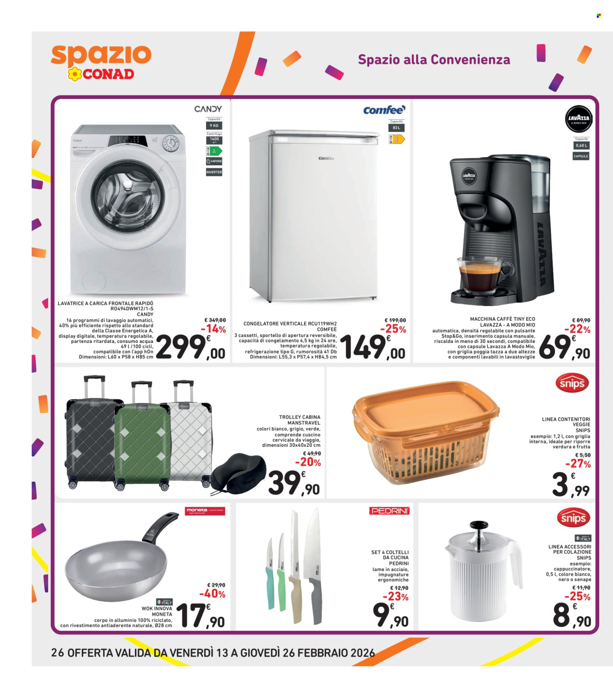 Volantino Spazio Conad - 13/2/2026 - 26/2/2026. Pagina 26