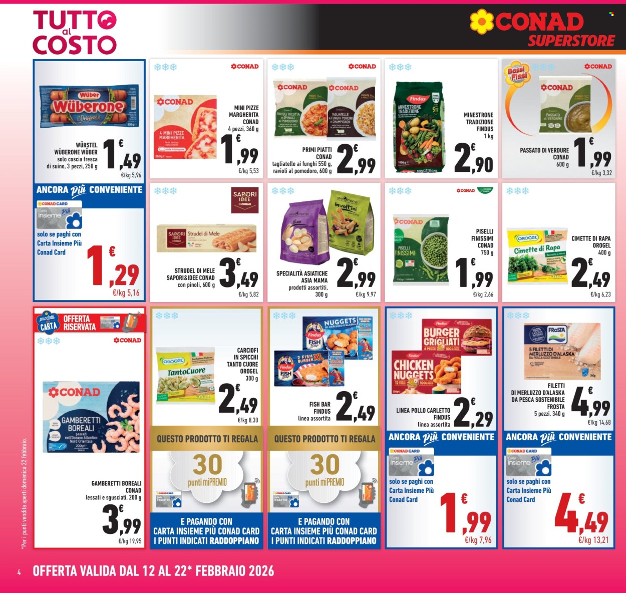 Volantino Conad Superstore - 12/2/2026 - 22/2/2026. Pagina 4