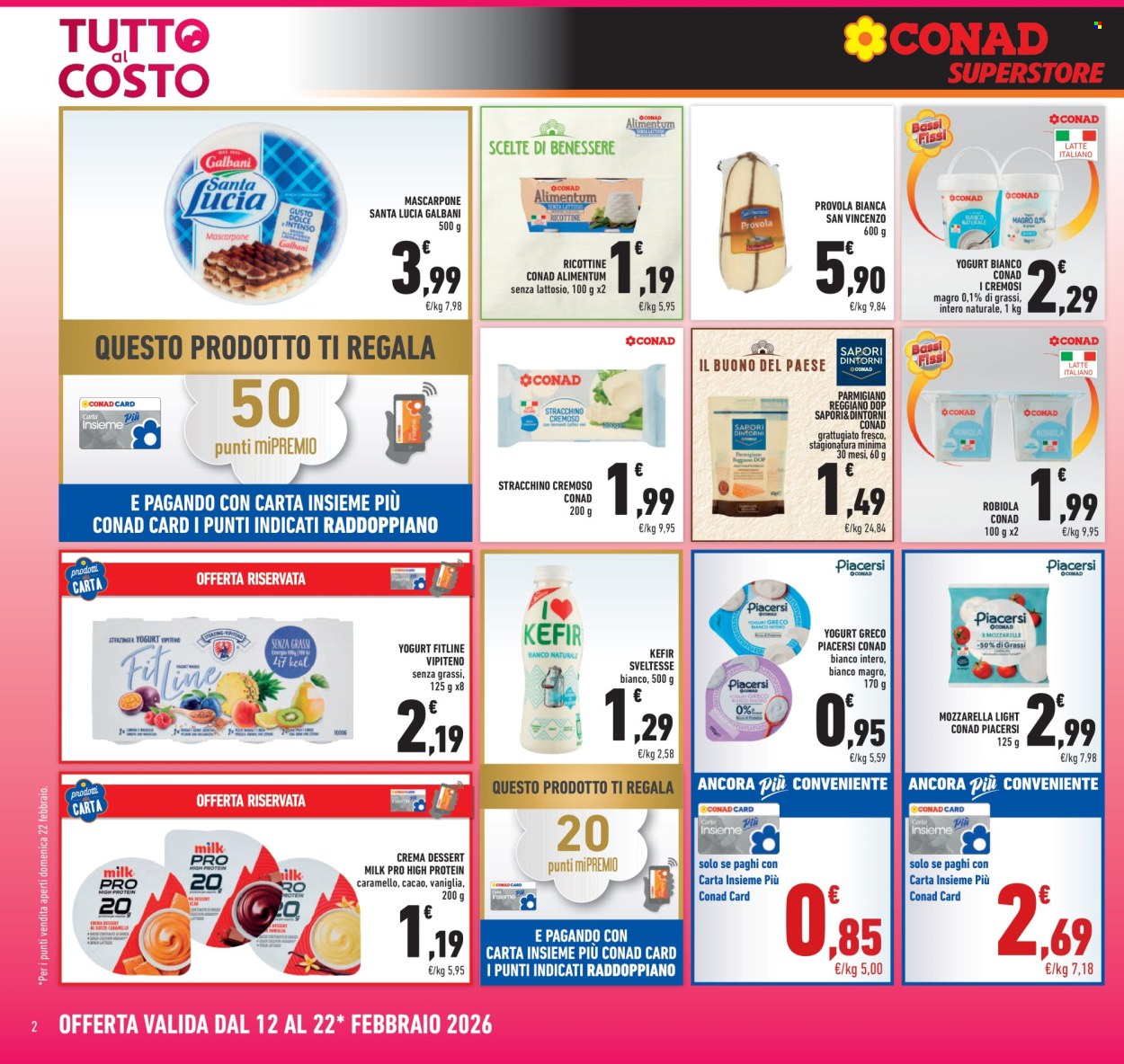 Volantino Conad Superstore - 12/2/2026 - 22/2/2026. Pagina 2