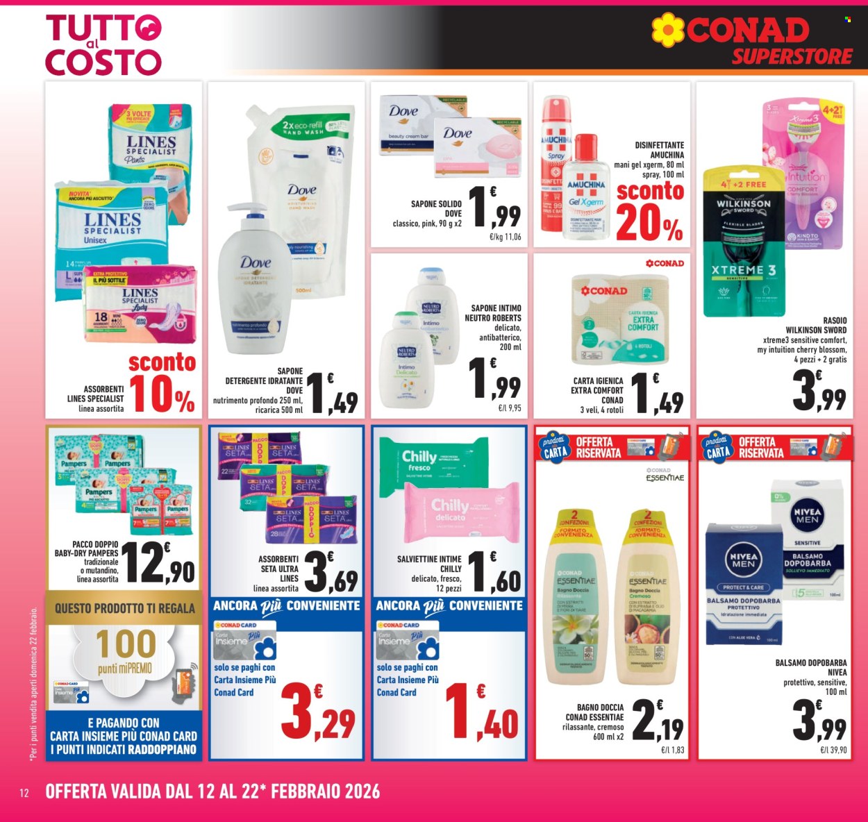 Volantino Conad Superstore - 12/2/2026 - 22/2/2026. Pagina 12