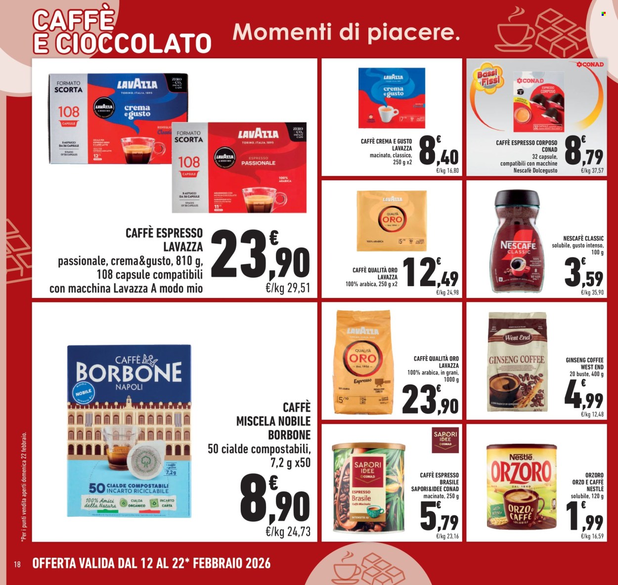 Volantino Conad Superstore - 12/2/2026 - 22/2/2026. Pagina 18