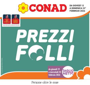 Volantino Conad - 12/2/2026 - 22/2/2026.