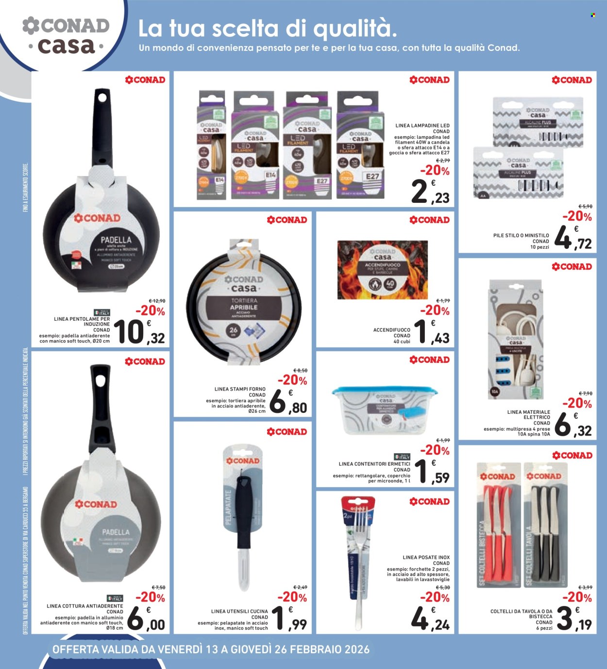 Volantino Conad Superstore - 13/2/2026 - 26/2/2026. Pagina 34