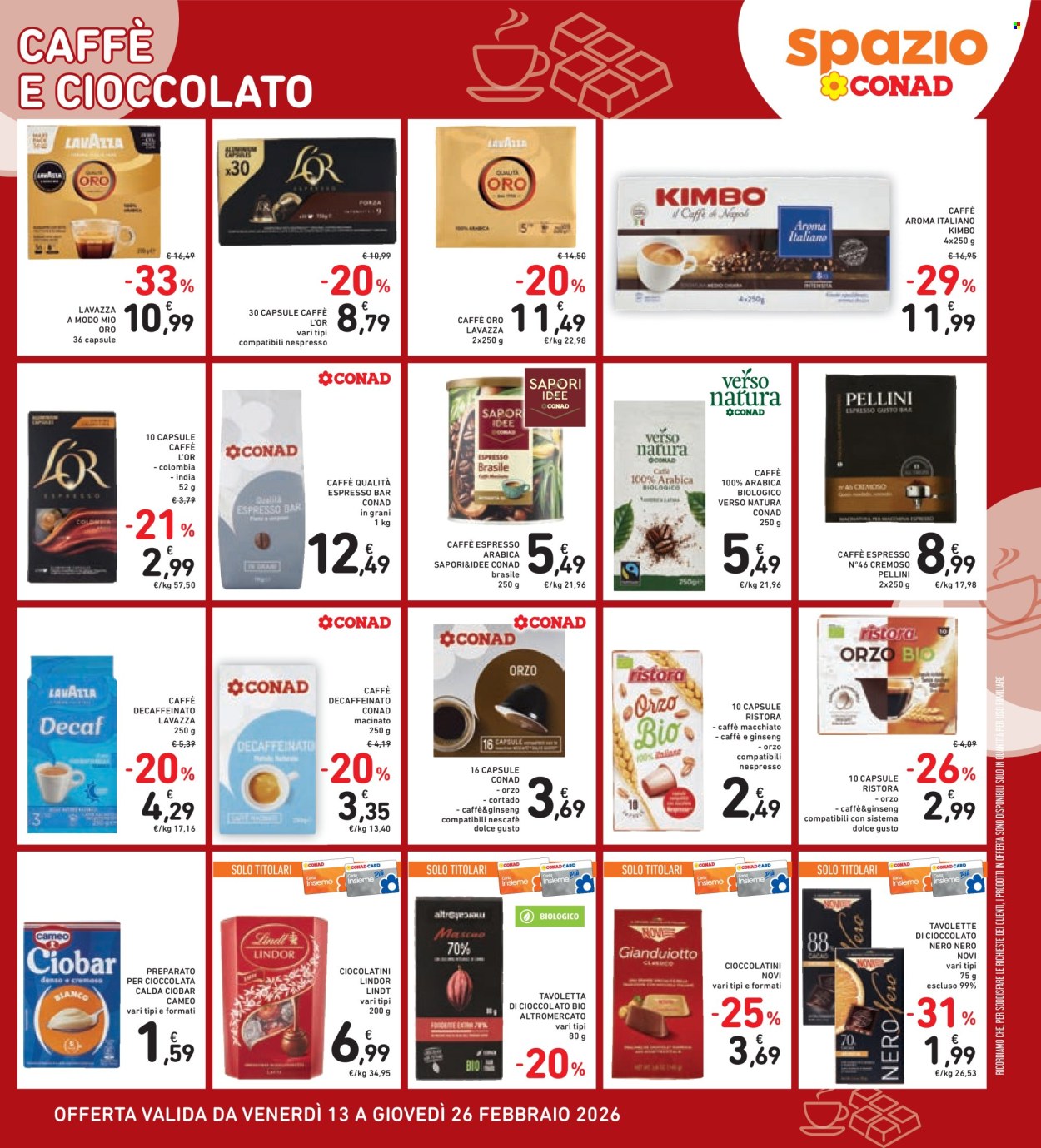 Volantino Spazio Conad - 13/2/2026 - 26/2/2026. Pagina 23