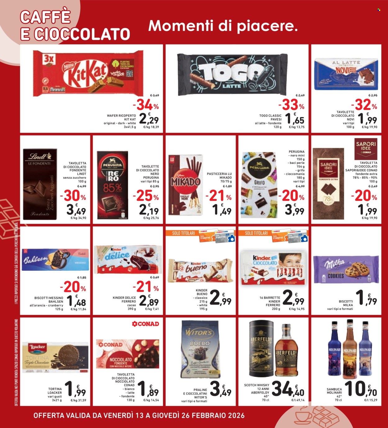 Volantino Spazio Conad - 13/2/2026 - 26/2/2026. Pagina 24