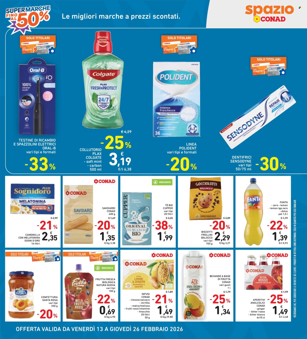 Volantino Spazio Conad - 13/2/2026 - 26/2/2026. Pagina 25