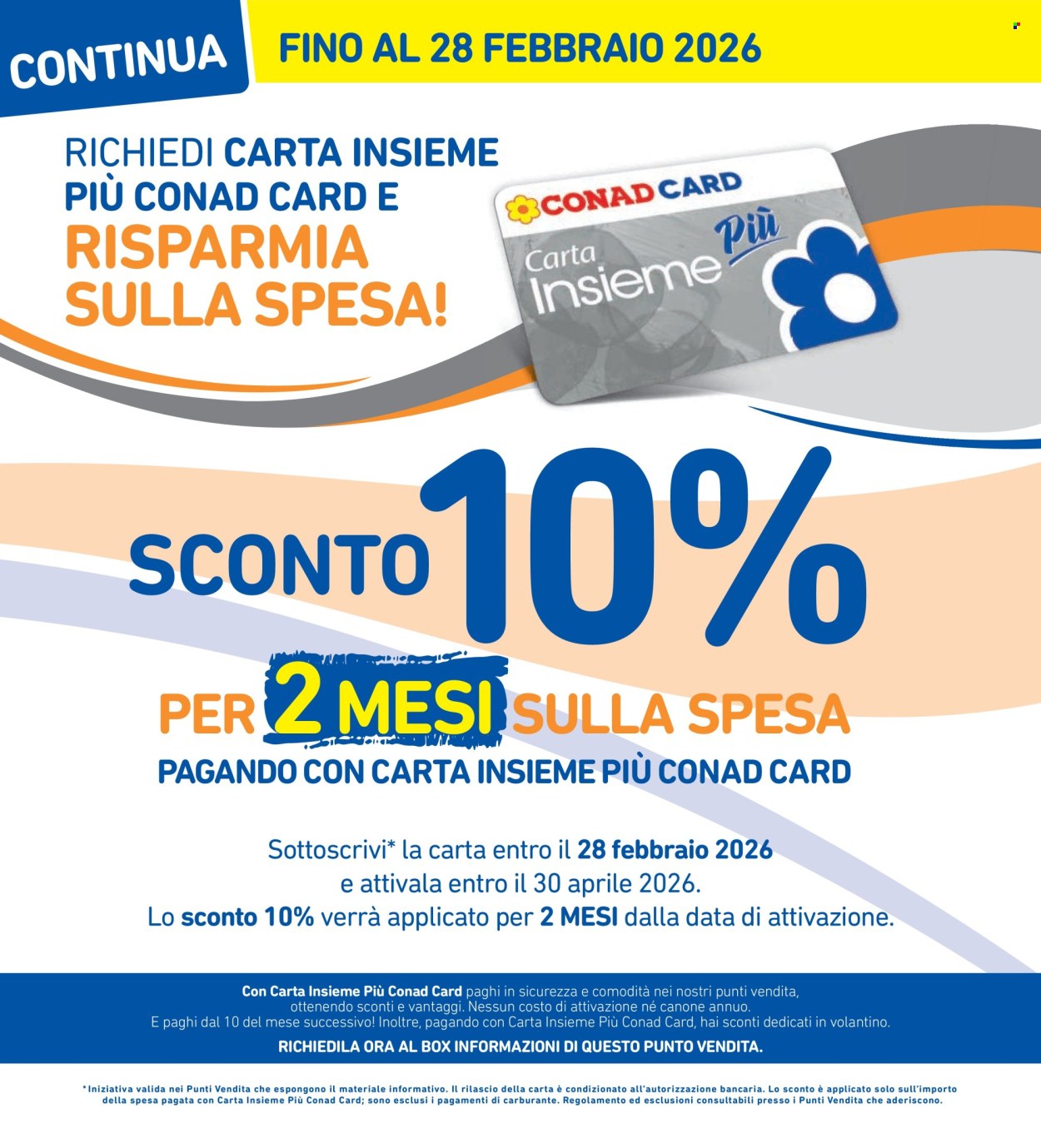 Volantino Spazio Conad - 13/2/2026 - 26/2/2026. Pagina 40