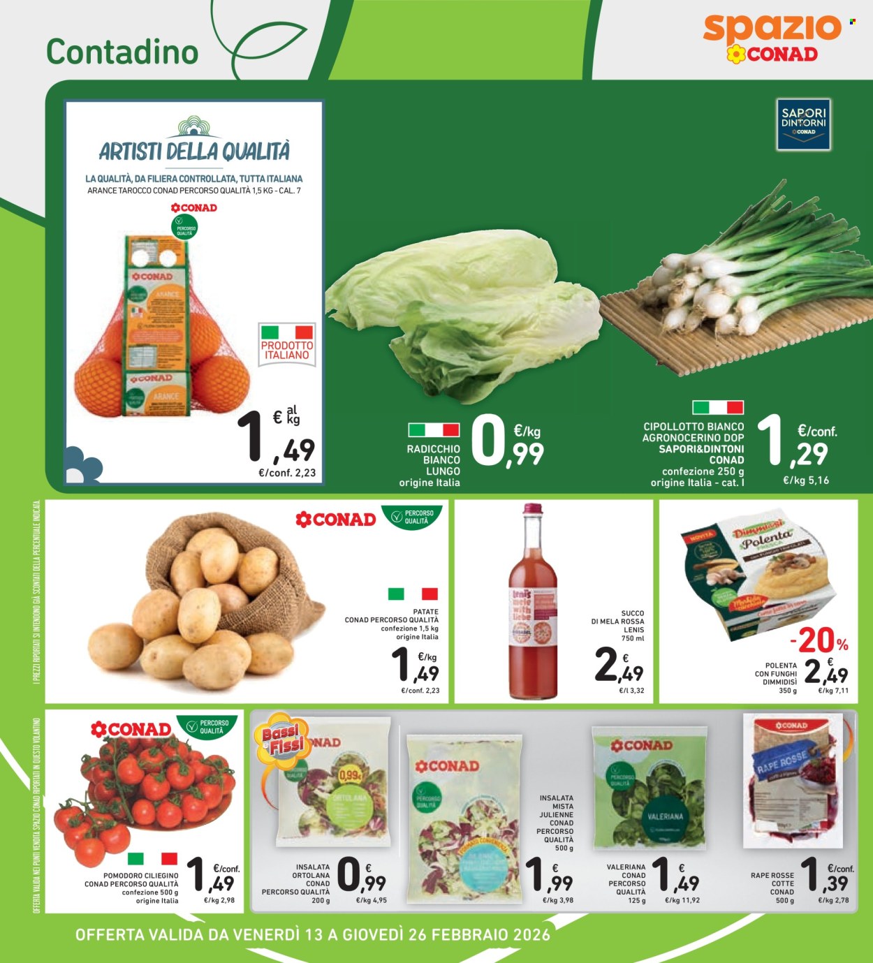 Volantino Spazio Conad - 13/2/2026 - 26/2/2026. Pagina 4