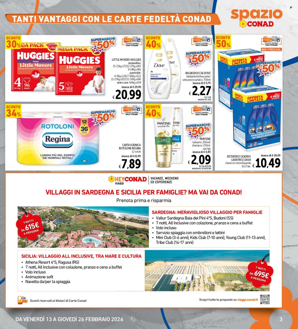 Volantino Spazio Conad - 13/2/2026 - 26/2/2026. Pagina 3