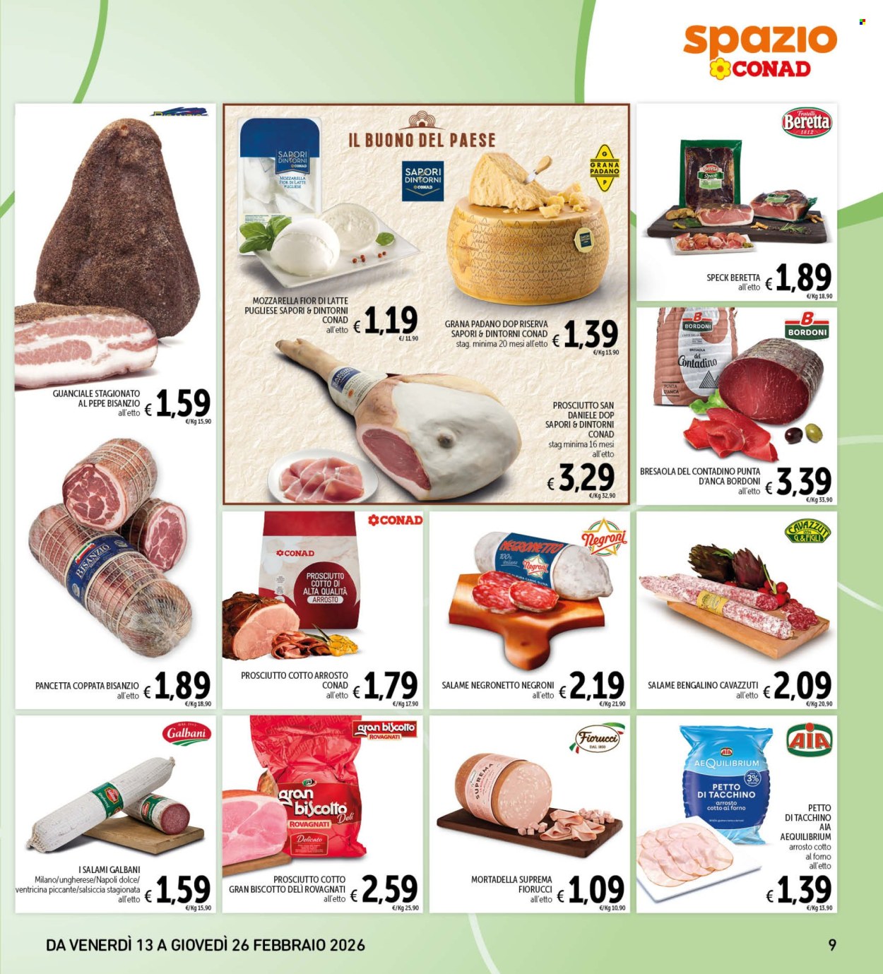 Volantino Spazio Conad - 13/2/2026 - 26/2/2026. Pagina 9