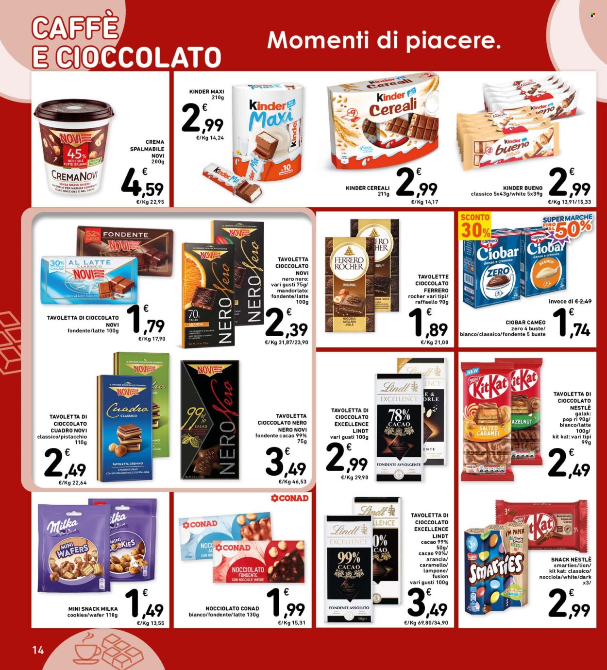 Volantino Spazio Conad - 13/2/2026 - 26/2/2026. Pagina 14