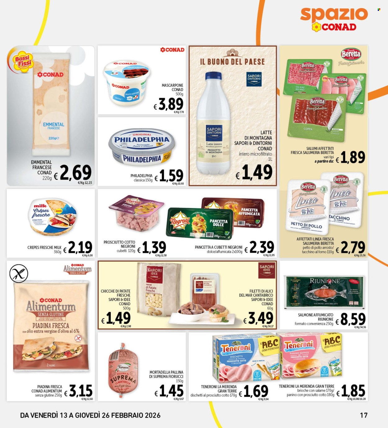 Volantino Spazio Conad - 13/2/2026 - 26/2/2026. Pagina 17