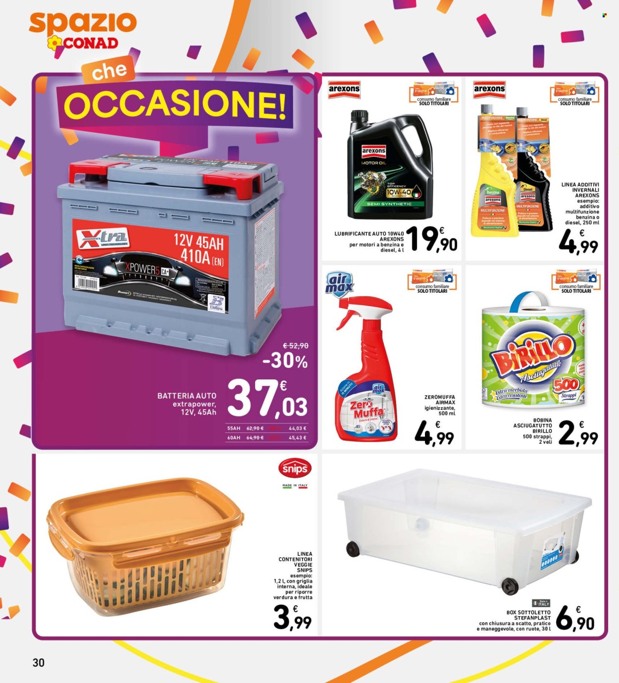 Volantino Spazio Conad - 13/2/2026 - 26/2/2026. Pagina 30