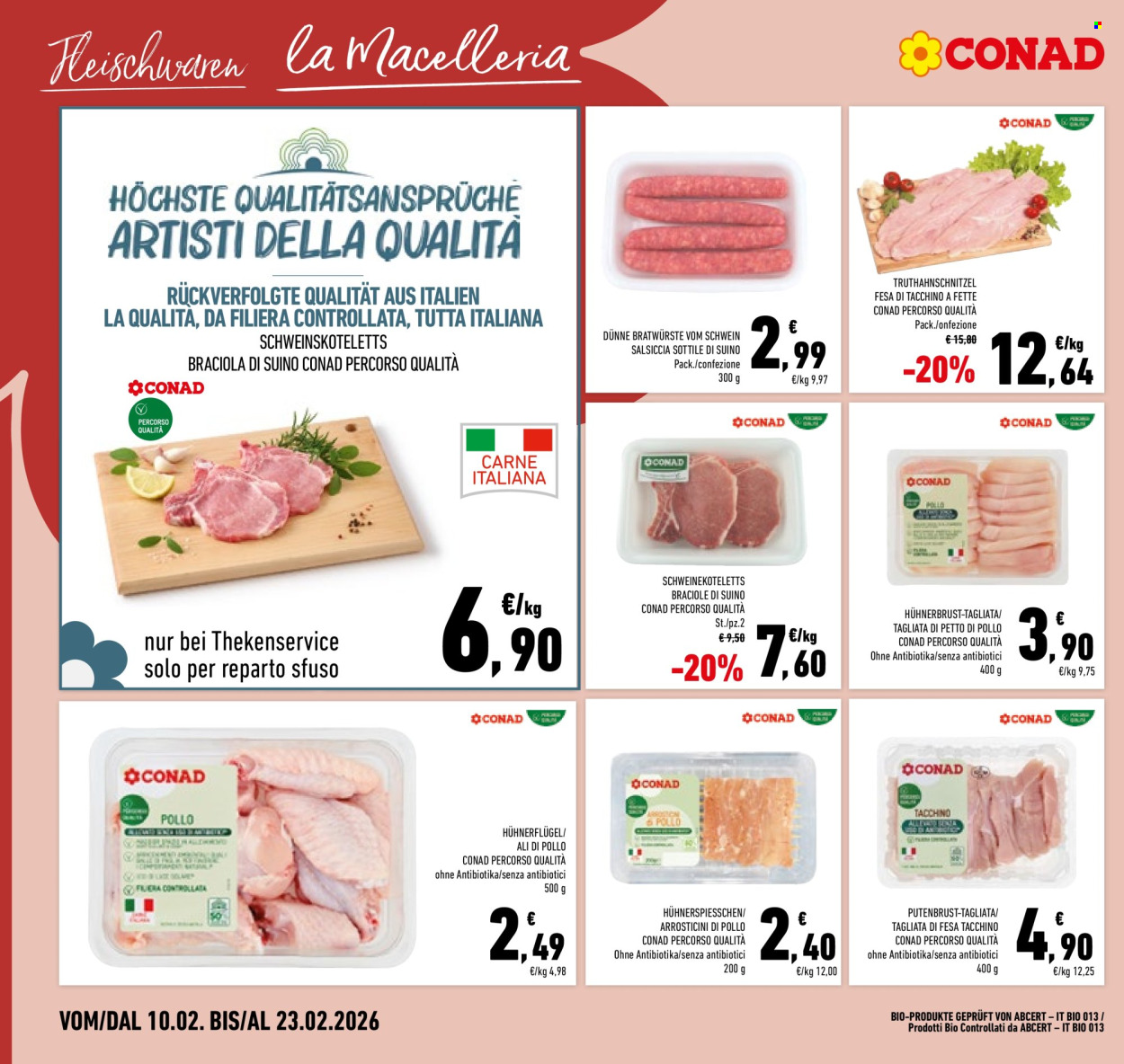 Volantino Conad - 10/2/2026 - 23/2/2026. Pagina 6