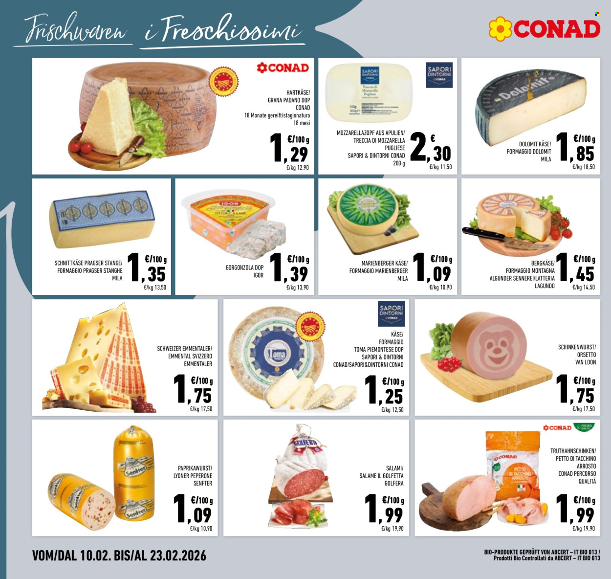Volantino Conad - 10/2/2026 - 23/2/2026. Pagina 8