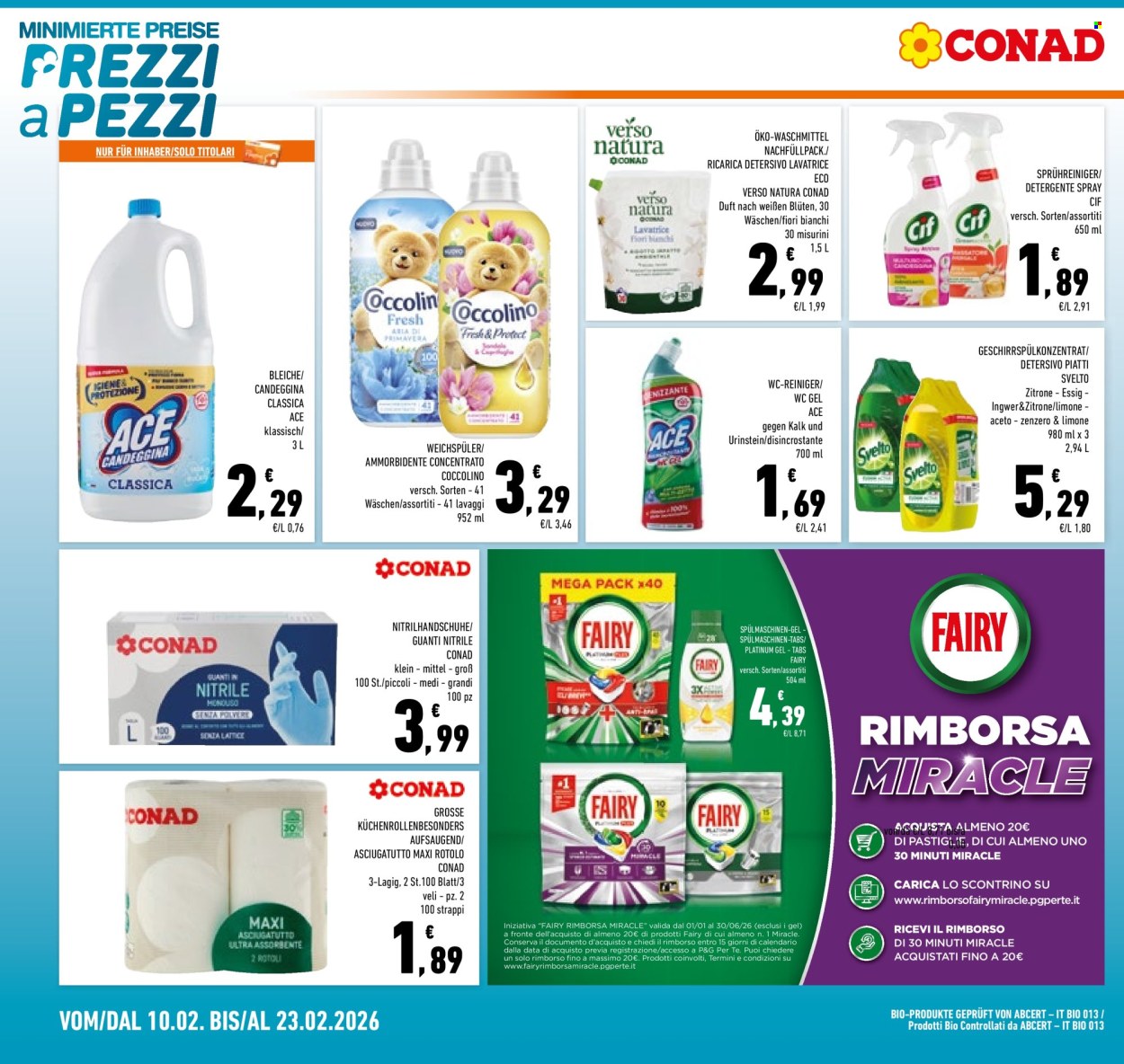 Volantino Conad - 10/2/2026 - 23/2/2026. Pagina 22
