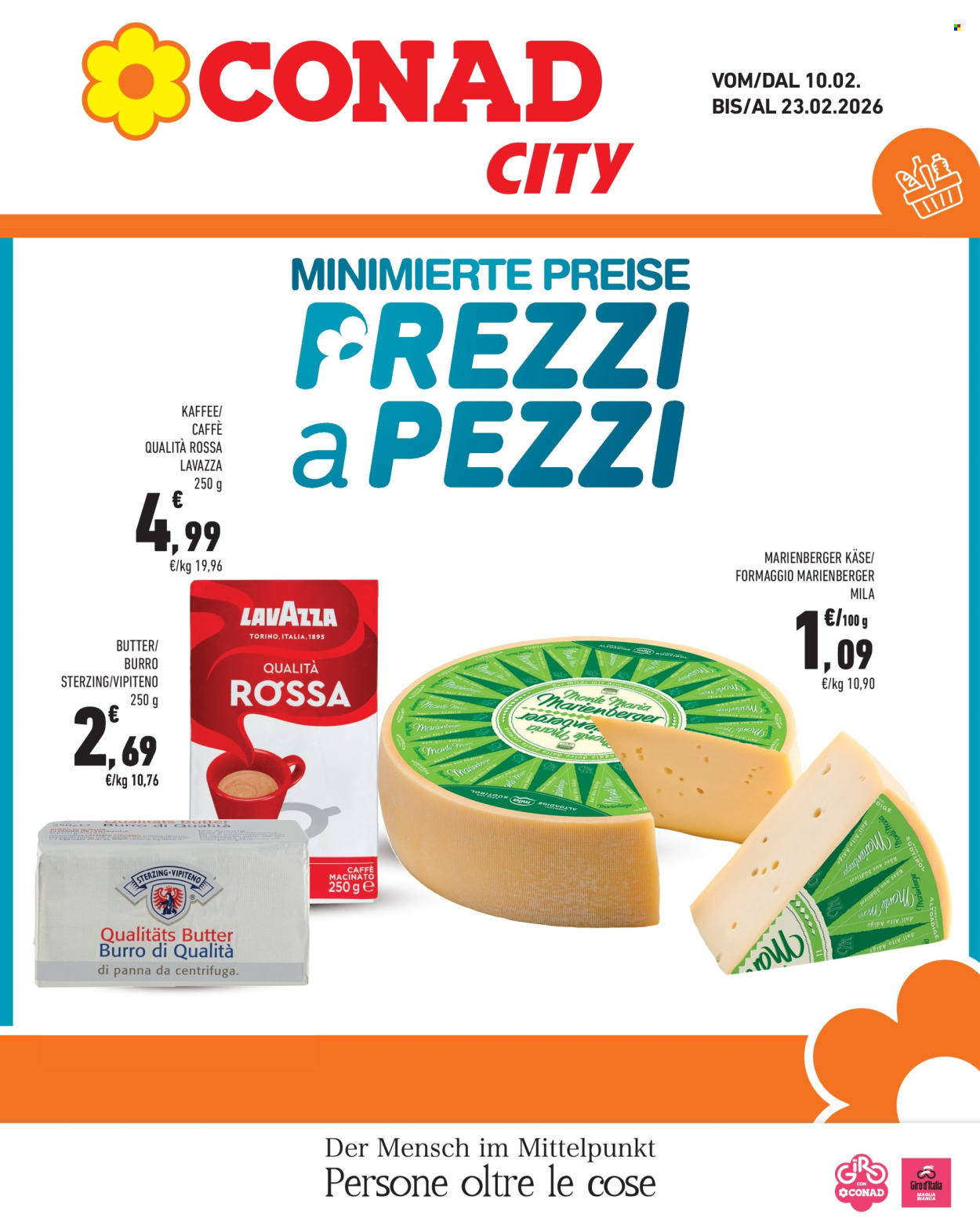 Volantino Conad City - 10/2/2026 - 23/2/2026. Pagina 1