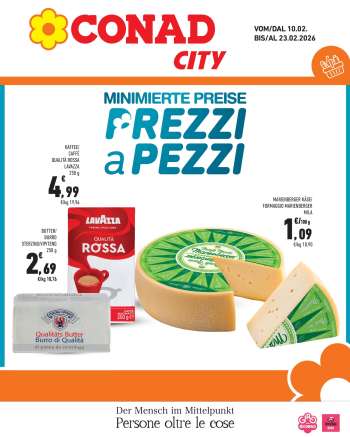 Volantino Conad City - 10/2/2026 - 23/2/2026.